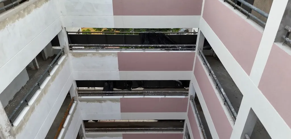 Obra do Residencial Pode Entrar - Arthur Alvim, em Arthur Alvim: registro 6